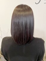 レポヘアー(Repos hair)&nbsp;30代40代髪質改善ココアブラウン艶感ストレート透明感赤み消し