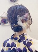 ゆるふわシニヨン