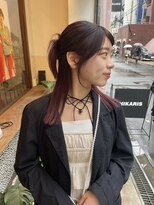 ヒカリス 中崎店(HIKARIS)&nbsp;ピンクレッド/ボルドーカラー