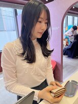 ローレンジウ(LOREN JU)&nbsp;透明感髪質改善ベージュダブルカラーミルクティーグレージュ