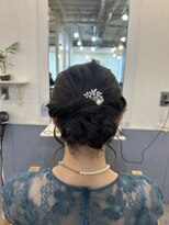 トッカ ヘアアンドトリートメント 難波店 結婚式にオススメ◎シニヨンヘア