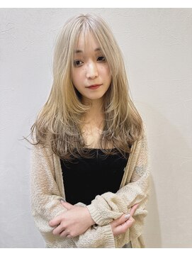 ダスティ穂高店 レイヤー_ホワイトカラー_エンドカラー