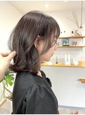 パープルベージュ×くびれミディ