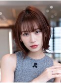 韓国風レイヤーカット髪質改善ダブルカラー透明感カラー
