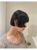 エンドリンク(endlink)&nbsp;顔周り レイヤーオリーブグレージュハンサムショート 前髪なし