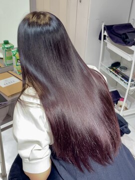 アイノア シノン 神保町(AInoa sinon) 髪質改善カラー/ボルドーカラー/ピンクブラウン/ブリーチなし