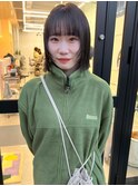 顎下bob × face layer × olive