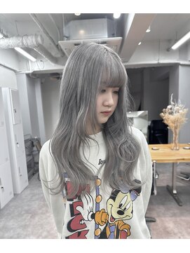 ヴェルダ 池袋店(verda) ブリーチ2回シルバーグレー　haruto