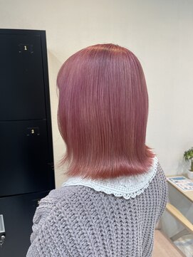 ニュート(Neut ) ピンク/暖色/ハイトーン名古屋/韓国ヘア/春カラー/名古屋美容室