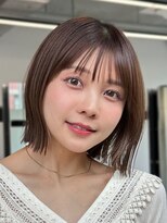 アビーツー(ABBEY2)&nbsp;切りっぱなしボブ/垢抜けボブ/ぱつっとボブ/髪質改善/ボブ表参道