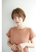 くびれショート/マロンベージュ