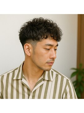 スープレックス ヘアーデザイン(SOUPREX HAIR DESIGN) ツーブロック大人メンズパーマ 20代 30代 40代 50代 60代 学割