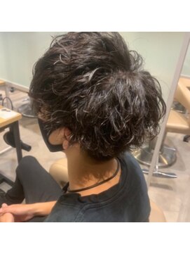 アース 元住吉店(EARTH) 20代30代波巻パーマ◎秋の無造作スパイラル