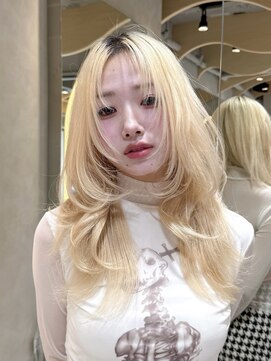 ロンドリメゾン 原宿(Lond re Maison.) オリーブグレー/グランマッシュ/ココアベージュ/レイヤーカット