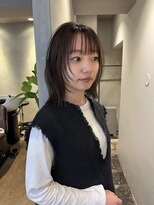 ロエ 平尾山荘(loe)&nbsp;ミディアムレイヤー×オリーブベージュ