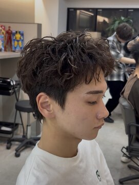 アクティブショート×ピンパーマ