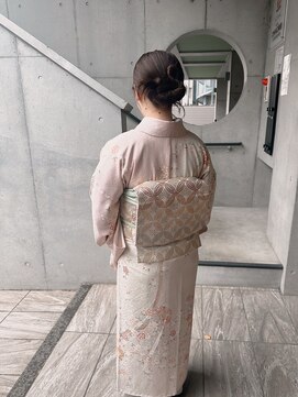 【Hitomi 】訪問着/ヘアセット