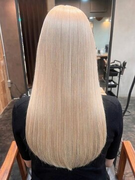 エクーエルム 心斎橋(ECOO yelm) ブリーチ/ケアブリーチ/ダブルカラー/ハイトーン/ミルクティー