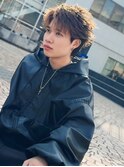 大分ニュアンスパーマセンターパートフェザーパーマ毛流れパーマ