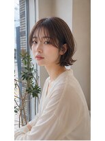 ビーアップヘアー(be:up hair) 大人可愛い外ハネショートボブ