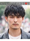 ルーズショートルーズパーマ縦落ちパーマ横浜