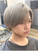 シルバーブロンドカラー