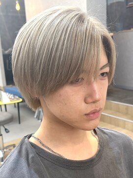 ローム 北花田店(Rome) シルバーブロンドカラー