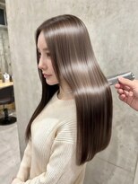 ジーナ 福岡千早(Zina) 髪質改善*韓国ストレートフェイスレイヤー*美髪【Zina千早】