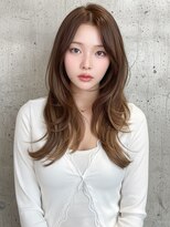 ニューヨークニューヨーク 垂水店(NYNY)&nbsp;韓国風ｘシースルーバングｘエギョモリｘタンバルモリｘレイヤー