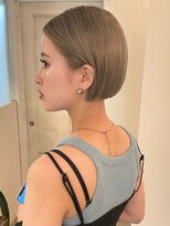 トリコ アヴェダ ららテラス北綾瀬(tricot AVEDA) ミニボブ/ショートボブ/ハイトーンボブ/切りっぱなしボブ