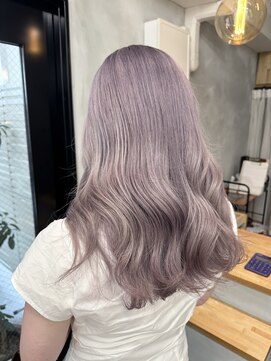 バレッタ (Barrette) ラベンダーシルバー