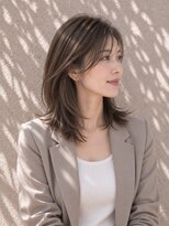 セレスト 下北沢店(CELESTE)&nbsp;美髪イノアカラー/白髪ぼかし/大人レイヤー/40代/50代/下北沢