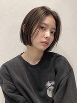 アクロ 梅田店(ACRO)&nbsp;タイトシルエット切りっぱなしミニボブ