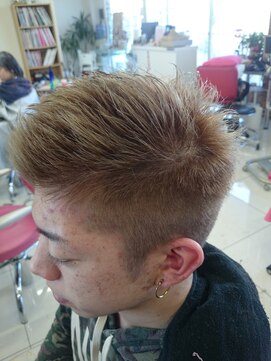 髪こうぼう ワイルド短髪