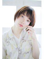 マーブルズ 横浜店(marbles)&nbsp;マッシュショートスタイル[横浜美容室30代40代50代]