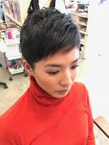 ヘアーアンドスパ エンジェイ(HAIR＆SPA enj) ショートスタイル
