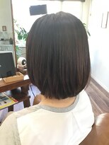 モンキーポッド(Monkeypod)&nbsp;【Monkeypod】お客様SNAP♪毛先まで自然な縮毛矯正ボブ☆