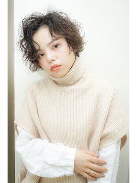 ネオリーブカフ 鶴ヶ峰店(Neolive caff) 低温デジタルパーマ  ３Dカラー　ハンサムショート