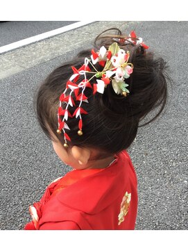 エアー(AIR) 七五三　ヘアアレンジ