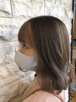 ブランシェ神領店 前髪インナー×フェイスフレーミングハイライト《高橋》