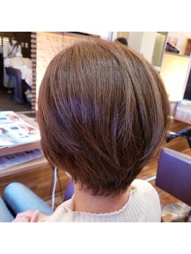 ブレス バイ ファースト 大和吉岡店(Breath by first) 大人丸みショート【stylist西條】