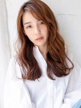 ラフィスヘアーアーチ 橋本店(La fith hair arch) 【La fith】 ナチュラルブラウン×ロングスタイル