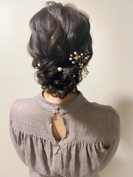 ヘアセット シャンプーアンドスパ専門店 ウルー(Uruu) 【シニヨン】天神/天神駅/早朝/ヘアセット