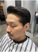 バーバー 刈り上げショート/アップバング/フェードカット