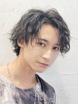 フィフス 原宿(fifth)&nbsp;ツイストスパイラルパーマツーブロックウルフマッシュショート