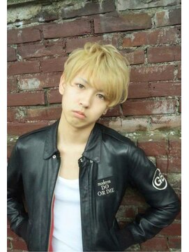 ポリフィッシュ(POLIFISH) ハイトーン×ロンドンボーイ×マッシュショート