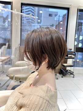 アッシュ 大泉学園店(Ash) アイロン無しで決まるショート【Ash大泉学園 横山】