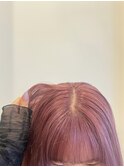 【ピンク】【カラー】【髪質改善】