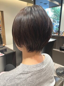 アイフィールアヴェダ 船堀店(i feel AVEDA) 【木村】ショートボブ×アッシュブラウン
