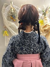 ネオリーブ シュシュ 神保町店(Neolive susu) 卒業式ヘアセット